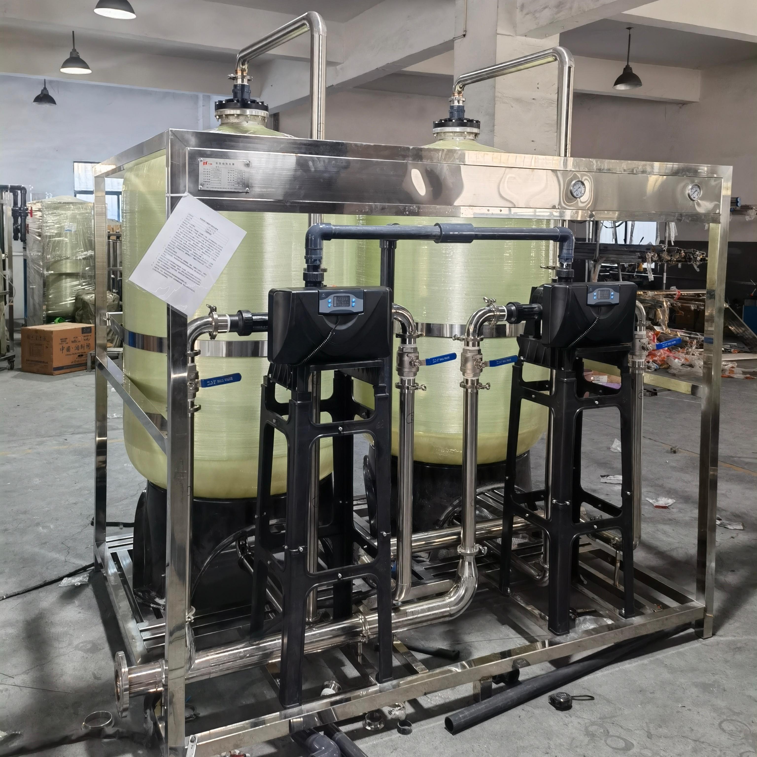 20 à 40 tonnes Vanne double réservoir à double alimentation en eau continu Pipeline en acier inoxydable