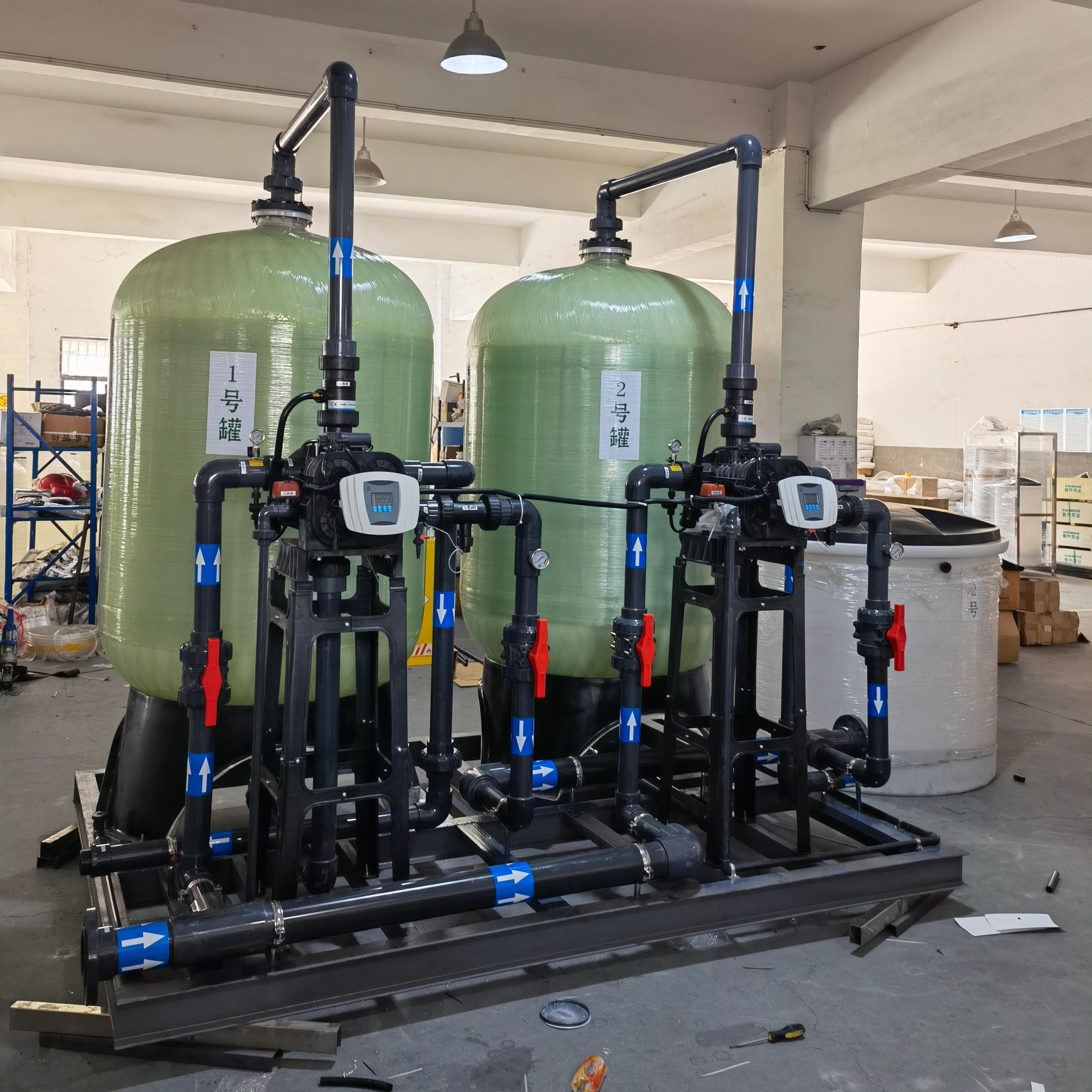 Alimentation en eau continue à double vanne de 30 à 60 tonnes