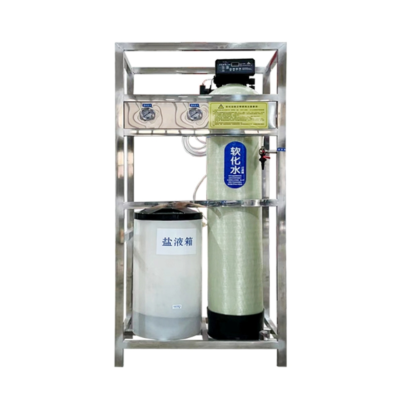 Équipement d'adoucissement de l'eau entièrement automatique